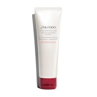 Shiseido Deep Cleansing Foam - 125 mL - Removes Impurities for Oily to Blemish-Prone Skin