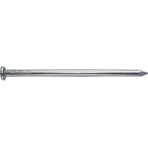 Clavo Marco Común Brillante 4" (20D) - Sujetador Resistente para Construcción - Acero Carbono sin Recubrimiento con Mango Liso - Caja 1 Libra (~26 Clavos) miniatura 1