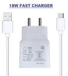 Image of Original 18W Charger Compatible with Iqoo Z6 Lite 5G & Z6 5G White