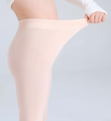 Image of Girls Footless Tights for Dance Ballet Ultra Soft Leggings for Toddler Gymnastics Students Children Stockings