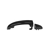 BIVIPO Door Handle Exterior Door Handle Fit for Ford Focus Escape C-Max RS SEL ST Transit 150 250 350 2012-2017 Black Smooth Front Rear Exterior Handle(Rear Right)