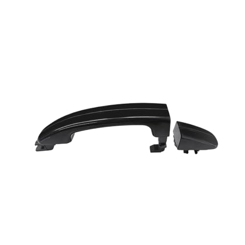 BIVIPO Door Handle Exterior Door Handle Fit for Ford Focus Escape C-Max RS SEL ST Transit 150 250 350 2012-2017 Black Smooth Front Rear Exterior Handle(Rear Right)
