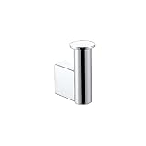 FGXHHS Specchio con Luce a Sospensione in Oro Spazzolato, Appendiabiti da Parete in Acciaio Inossidabile per Bagno, Gancio portasciugamani e Appendiabiti da Specchio.