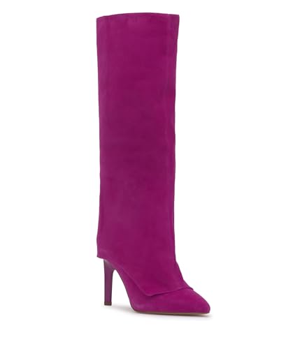 Botte haute genou Jessica Simpson Brykia en cuir noir pour femme