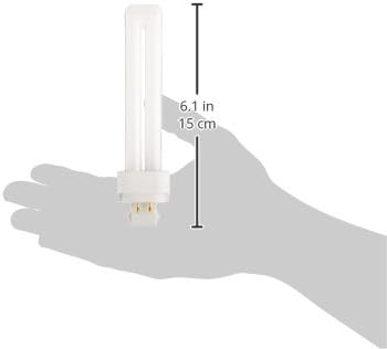 Sylvania 20668 Compact Fluorescent Lamp with dimensions