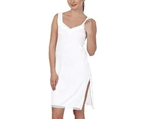 BLAZON Women's Cotton Hosiery Fairy Full Slip (Available Sizes: S, M, L, XL, 2XL, 3XL, 4XL, 5XL)