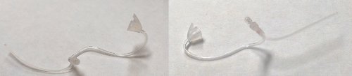 Phonak Hearing Aid Micro Tubes (Size 2B-Right and Left) SNAP-ON Type
