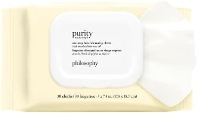 philosophy purity made simple one-step facial cleansing cloths
