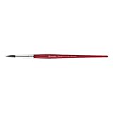 Escoda Aquario Series 1125 Artist Watercolor & Acrylic Short Handle Paint Brush, Petit Gris Natural Squirrel Hair, Round, Size 14