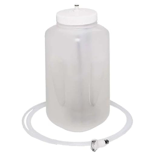 Condenser Waste Bottle Kit for SciCan Statim Sterilizers, 1 Gallon Autoclavable Bottle with Tubing, Compatible with Statim 900, 2000 & 5000