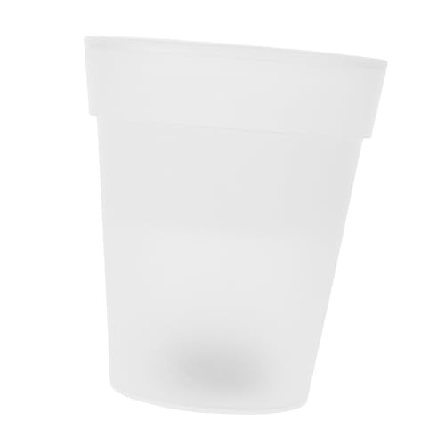 OFFSCH Outdoor Solar Power LED Flowerpot Lamp Waterproof Glowing Vase Weather Resistant Planter Light for Garden Present for Special Occasions