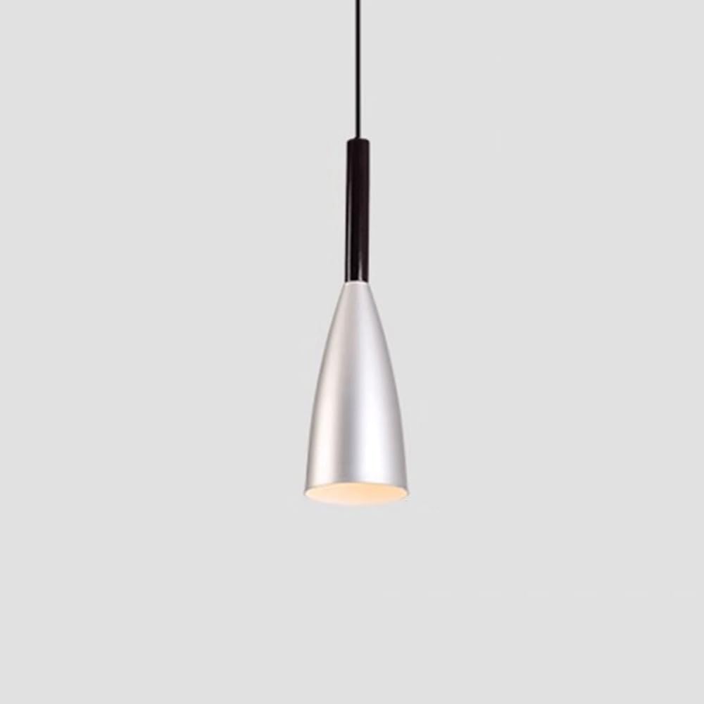 SYAXVOM Colorful Industrial Pendant Light Fixture - Adjustable Minimalist Ceiling Lamp for Foyer & Hallway Stylish European Design Chandelier with Modern Shade