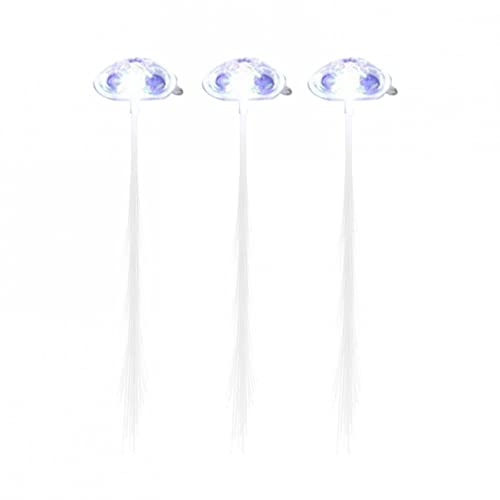 1/3/5Pc Led Lights Hair Clips, Light-Up Fiber Optic Hair Barrettes Flash Hairpin For Bar Dancing Party Halloween Christmas #TOP8