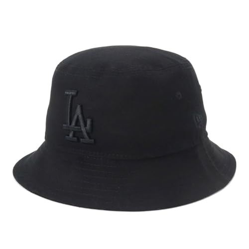 [�j���[�G��] �o�P�b�g�n�b�g MLB �g�i���J���[ LA�u���b�N M/L BUCKET01 TONAL LOSDOD BLK