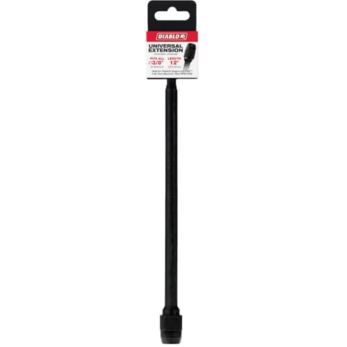 Diablo Universal Extension for Drills - 3/8" Hex, 12" Length