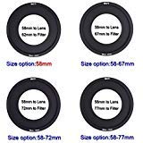 SIOTI100mm Square Z series Metal Adapter Ring only for SIOTI Metal Modular Filter Holder (62-82)