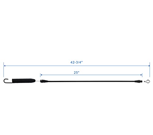 Image of Poagavgs Pro-Parts 946-04353A 746-04353A Deck Engagement Cable Replacement for MTD Troy-BLT Yard Man Toro 112-6137