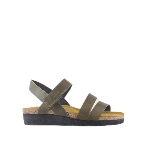 Image of NAOT Kayla Women's Sandals - Supportive 3-Strap Design with Backstrap, Cork & Latex Footbed - Arch Support - Travel-Friendly Comfortable Walking Sandals for All-Day Wear