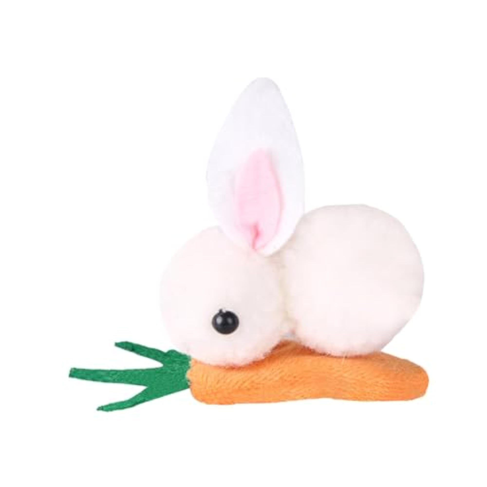 5x Easter Carrot Furry Hair Clips for Birthday Gift