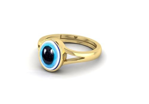 TODANI JEMS Blue Evil Eye Protection Finger Ring,Evil Eye Ring Adjustable Finger Ring,Protection Ring for Unisex (AIF) (B0DDDBYNKW) Amazon Price History, Amazon Price Tracker