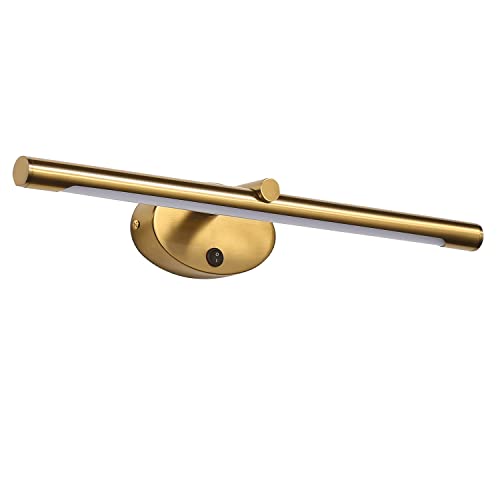 EcoGehen 46CM Modern Spiegelleuchte Bad mit Schalter 8W - LED Wandlampe...