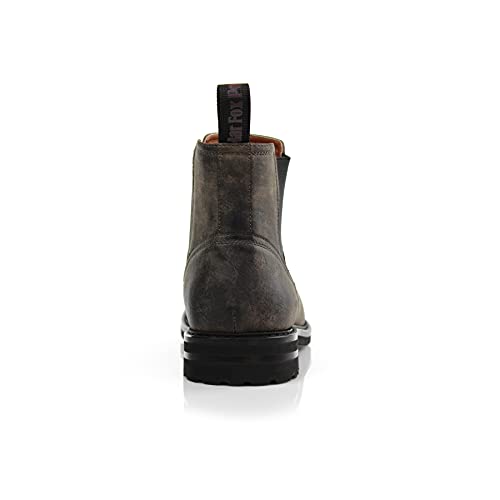 Image of Polar Fox Men's Classic High-Top Chelsea Boot | Stylish Slip-On Ankle Boot for Dress, Casual & Formal Wear