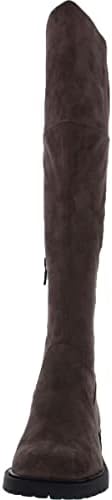 GUESS Womens Brown Almond Toe Block Heel Zip-Up Boots Shoes 10 M | Image 2
