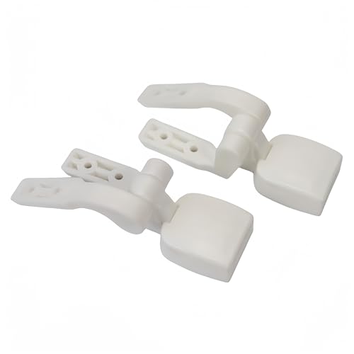 Meaferks MMTSH03 Plastic Toilet Seat Hinge, Top Mount Hinge Quick Release Toilet Seat Replacement Parts thumb #2