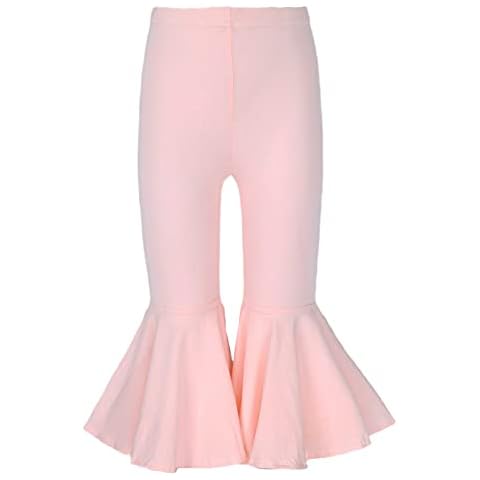 Aiihoo Baby Girls Ruffle Leggings Cover