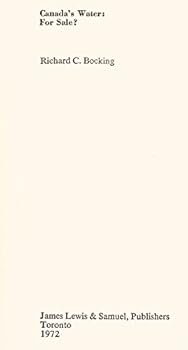 Paperback Canada's Water: For Sale? Book