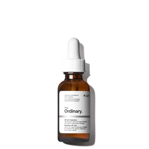 The Ordinary GF 15% Solution, soro com fatores de crescimento, fórmula anti-idade para reparação visível da pele e rugas, 30 ml