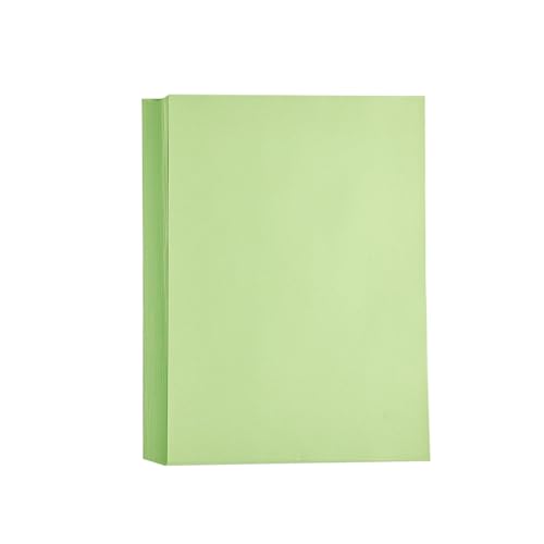 50 Sheets A4 Colored Copy Paper 70gsm Double Sided Printer Paper for Printing Invitations Crafts Making Light Green