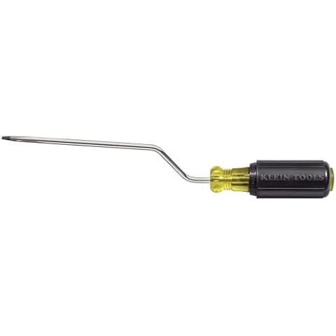 Klein Tools 670-6 Screwdriver with Rapi-Driv and 6-Inch Shank Cover