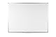 BoardsPlus - Magnetisches Whiteboard, Emaillierte Oberfläche - 105 x 75 cm - Magnettafel Mit Alurahmen Und Stifteablage