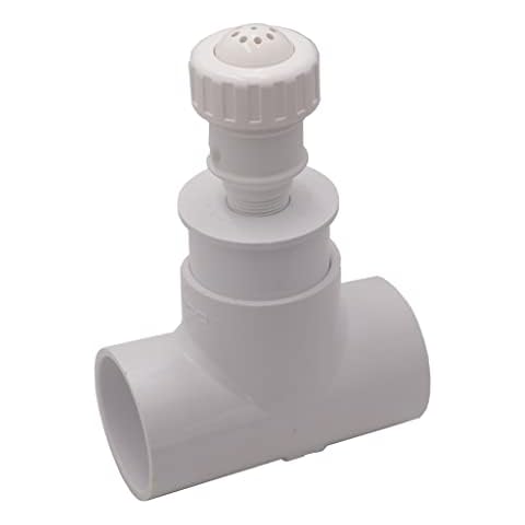 Solar Pool Supply Vacuum Relief Valve for SwimJoy & SwimLux Solar Pool Heaters | Simplify Gravity Drainage in Solar Panel Pool Systems and Piping to Maximize Warmth and Minimize Buildup Cover