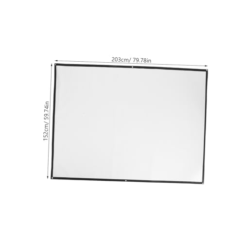 Pantalla portátil para proyector de 100 pulgadas miniatura 2