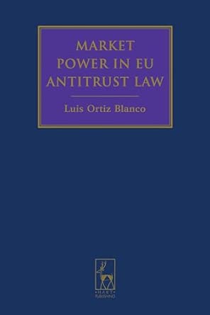 Market Power in EU Antitrust Law book cover