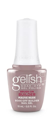 Gelish Brush-On Builder Gel - Gel Nail Polish, Professional Nail Colors, Long-Lasting Soak Off Essentials, Salon Quality Manicure at Home, UV/LED Cure For Gel Nails