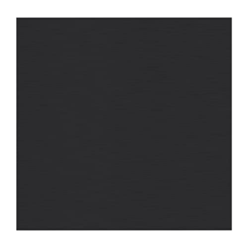 Anodized Aluminum Sheet Metal 12 x 12 x 1/32 Inch Black Anodized Aluminum Metal Plates Engraving Blanks for Laser Engraving, 0.8MM Thin Decorative Aluminum Metal Sheets for Crafting, House Decoration