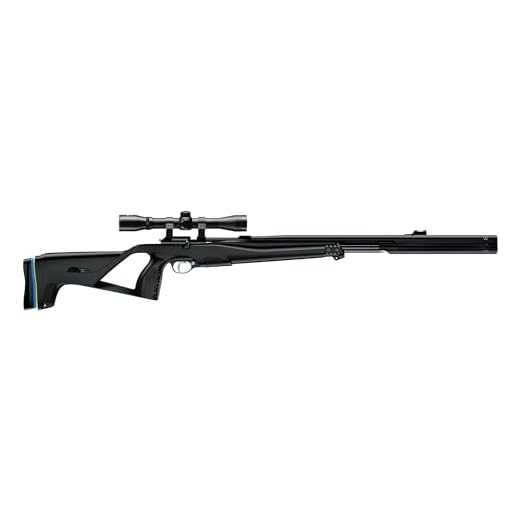 Stoeger XM1 PCP Airgun + Scope - .22 Caliber - Black Synthetic with Fiber-Optic Sights and 4 x 32 Scope