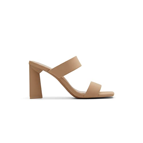 Call It Spring Women's Fearless Heeled Sandal, Light Brown, 6 #TOP2