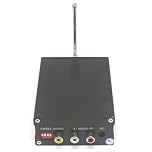 Jrifedptry Trasmettitore di segnale TV 16CH UHF Wireless Video TV Trasmettitore Set Top Box a TV Trasmissione AV UHF-TV PAL-D Formato Accessori