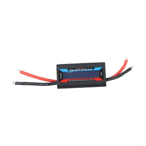 Analizador de potencia digital de 200 A para aviones modelo RC, medidor de corriente de voltaje, sistema de energía celular, probador de motor eléctrico, amperímetro portátil con LCD (300 A)