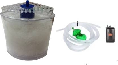 Kapoor pets™ Plastic Corner Sponge Aquarium Filter with 2 Meter Pipe and AIR Pump (Biological Filtration for Salt Water and Fresh Water) (B09J2NRS7K) Amazon Price History, Amazon Price Tracker
