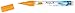 Produktbild Kreul 18102 - Solo Goya Aqua Paint Marker orange, Künstlerstift mit elastischer Pinselspitze und Faserstabsystem, wasserlösliche Farbe, zum Skizzieren und Kolorieren