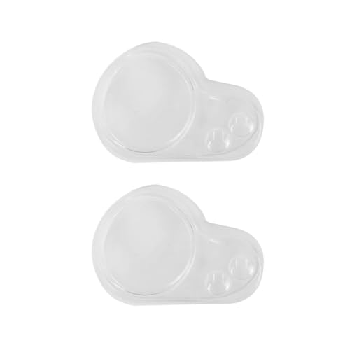 Vexilon シリコンカバーフィンガースロットル LCD ディスプレイ防水透明保護キャップ、Kugoo 用、M4 E-スクーター計器ダッシュボード用 電動スクーターのディスプレイ画面(2pc)