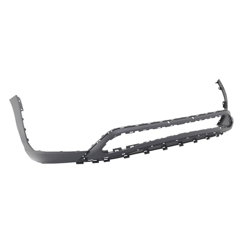 Image of FitParts For Hyundai Santa Fe /XL 2017-2018 Front Lower Bumper Cover | Primed, Without Parking Sensor Holes, Fits Hyundai Santa Fe /Santa Fe XL, Ready to Paint, OEM 86512B8AA0, HY1015107