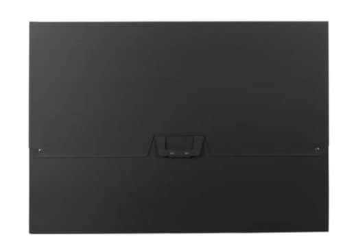 MH Piuma Portadisegni, 74 cm Lunghezza x 103 cm Larghezza x 3 cm Altezza, Nero