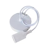 THAIHOME White Light Set - Cable Set for Pendant Light - Hardwired Fixtures - White Cable Set - Pend