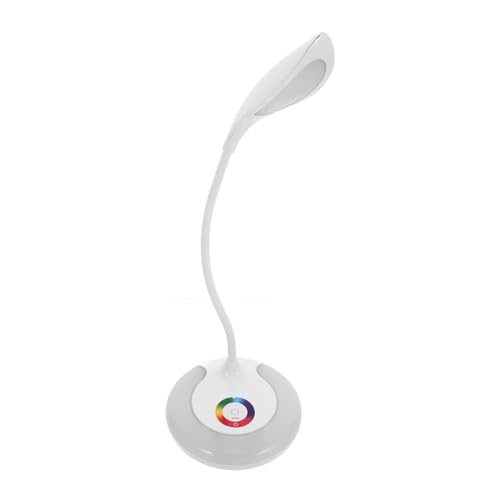 Dimmbare LED Schreibtischlampe und Nachtlicht mit Touch-Steuerung Aufladen 1200 mAh Akku RGB-Farben perfekt für Büro und Kinderzimmer-